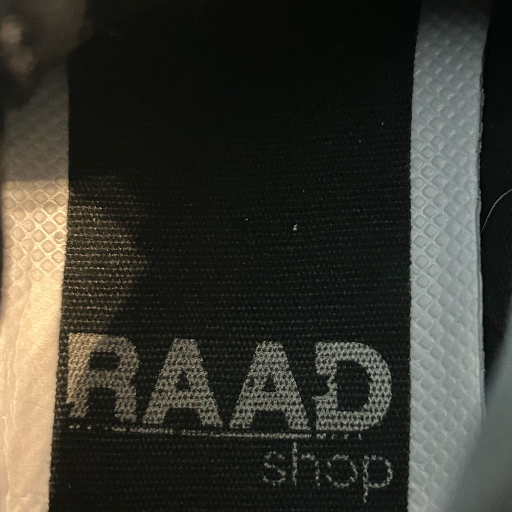 RAAD Black Multicolor Lace up High Top Sneakers Women’s size 7.5W Men’s size 6M - Picture 3 of 13
